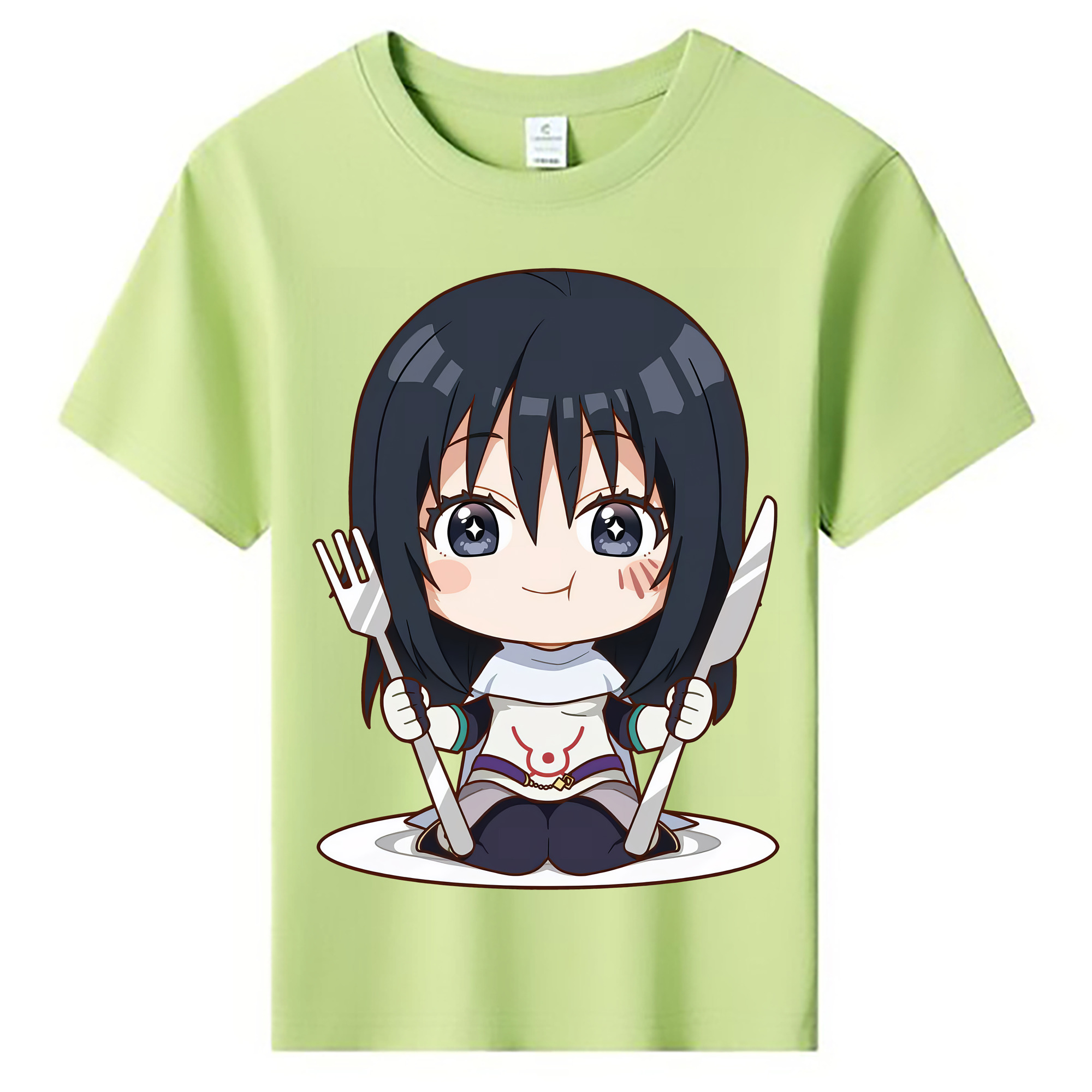 （画像用） 転スラ Regarding Reincarnated to Slime 綿100％キッズTシャツ（フロントプリント）